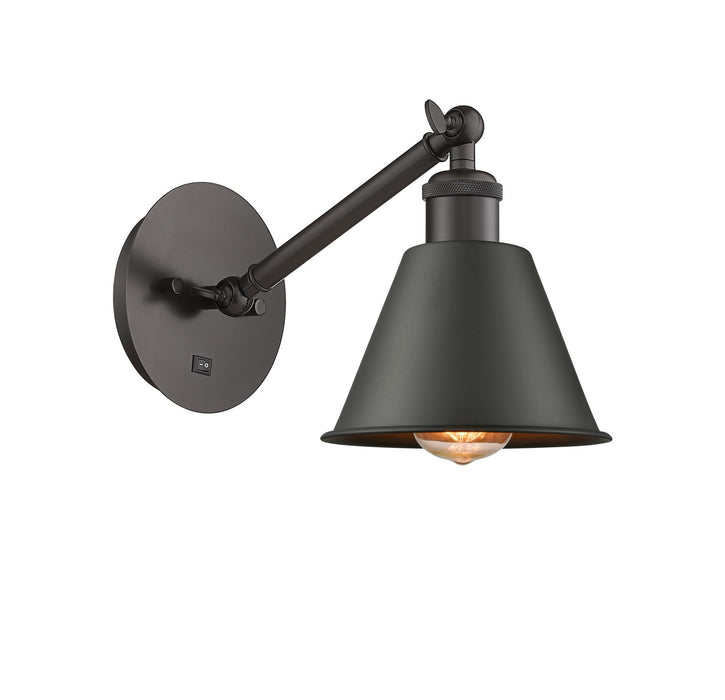 Innovations 317-1W-OB-M8 One Light Wall Sconce, Oil Rubbed Bronze