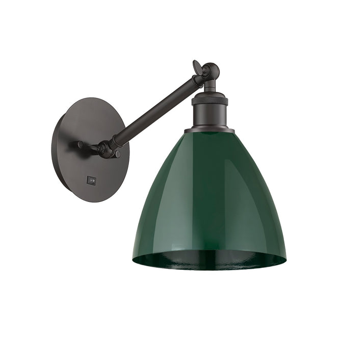 Innovations 317-1W-OB-MBD-75-GR One Light Wall Sconce, Oil Rubbed Bronze