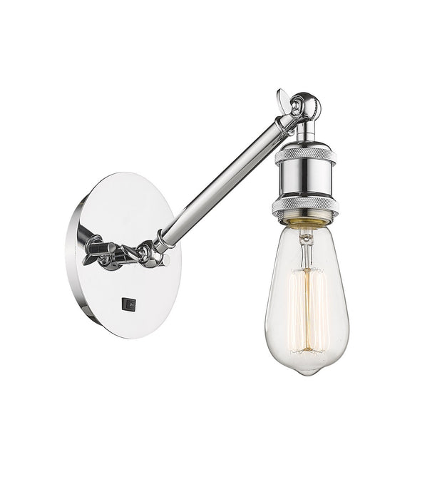 Innovations 317-1W-PC One Light Wall Sconce, Polished Chrome