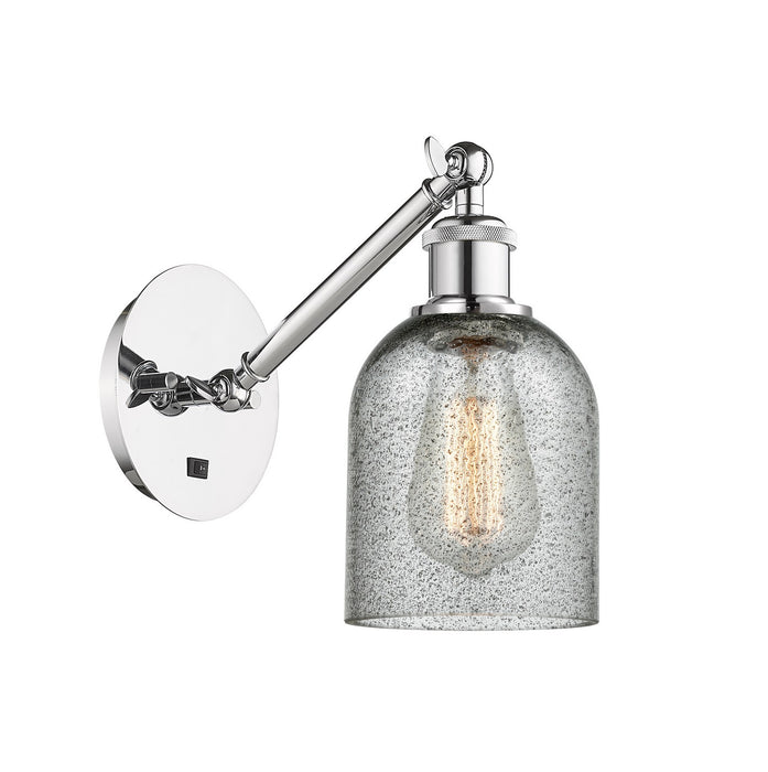 Innovations 317-1W-PC-G257 One Light Wall Sconce, Polished Chrome