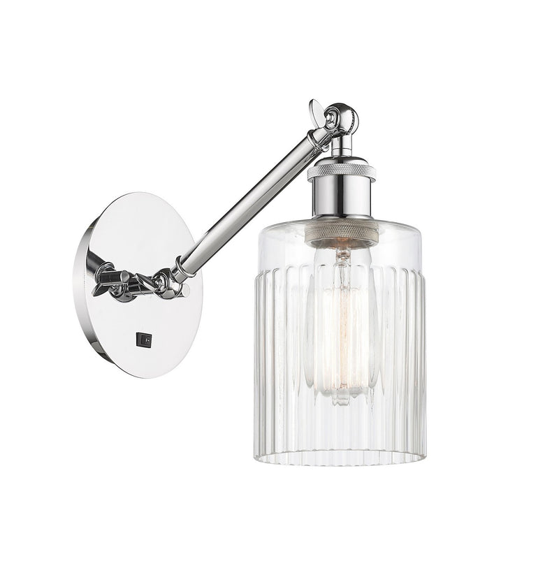 Innovations 317-1W-PC-G342 One Light Wall Sconce, Polished Chrome
