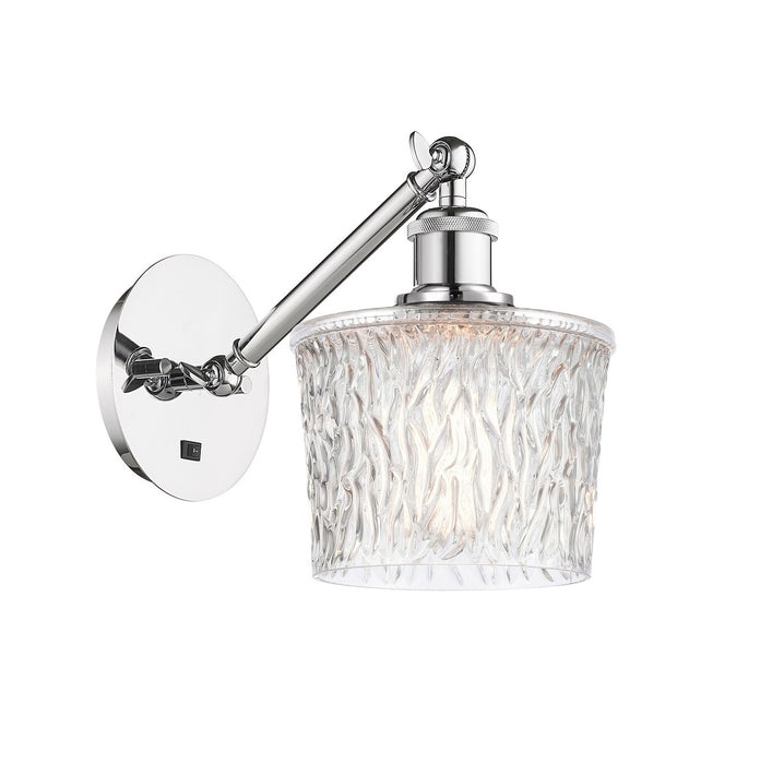 Innovations 317-1W-PC-G402 One Light Wall Sconce, Polished Chrome