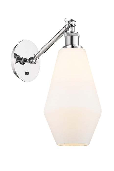 Innovations 317-1W-PC-G651-7 One Light Wall Sconce, Polished Chrome