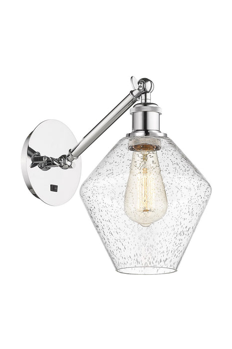 Innovations 317-1W-PC-G654-8 One Light Wall Sconce, Polished Chrome