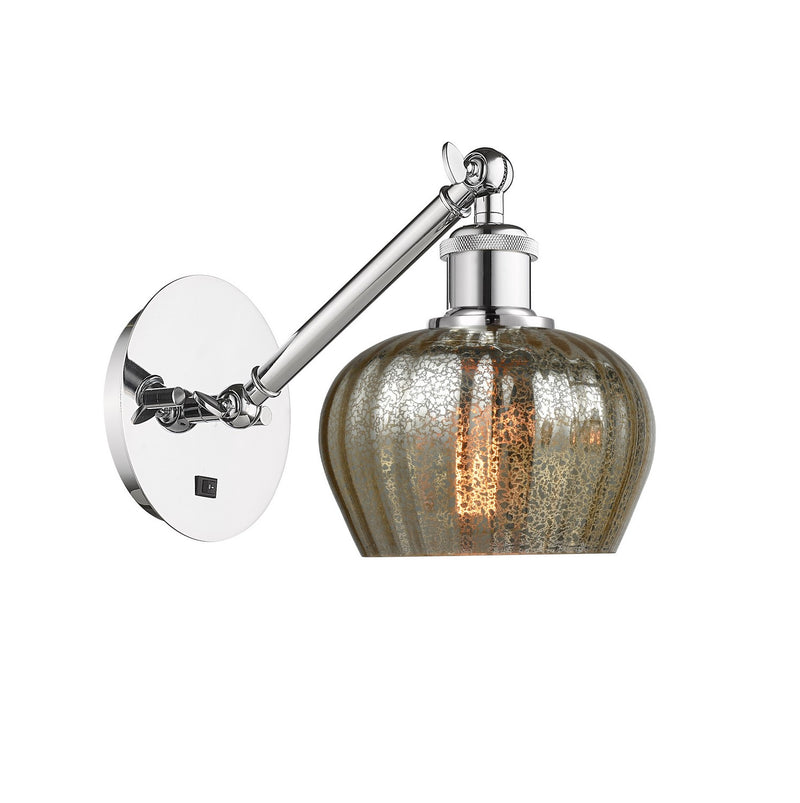 Innovations 317-1W-PC-G96 One Light Wall Sconce, Polished Chrome