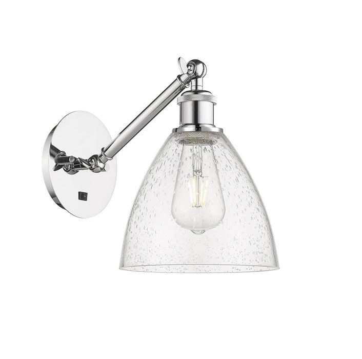 Innovations 317-1W-PC-GBD-754-LED LED Wall Sconce, Polished Chrome