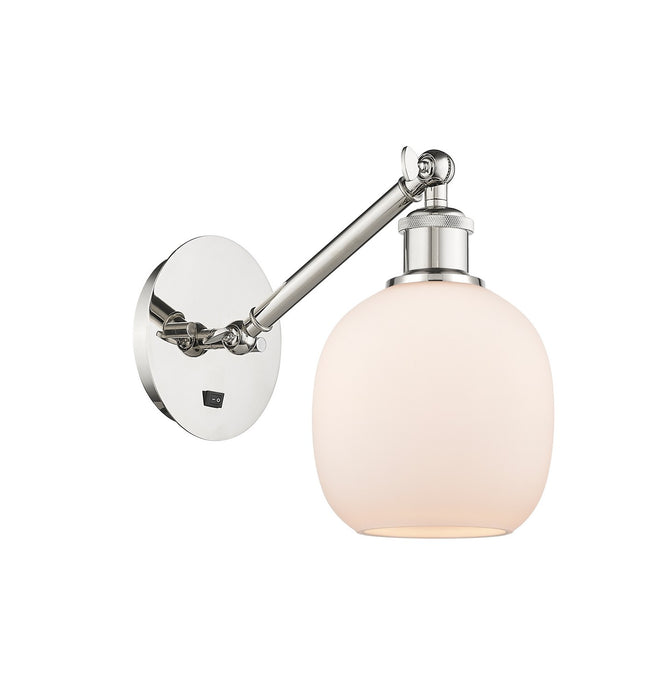 Innovations 317-1W-PN-G101-LED LED Wall Sconce, Polished Nickel