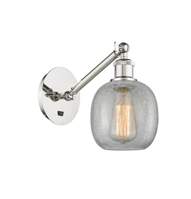 Innovations 317-1W-PN-G105 One Light Wall Sconce, Polished Nickel