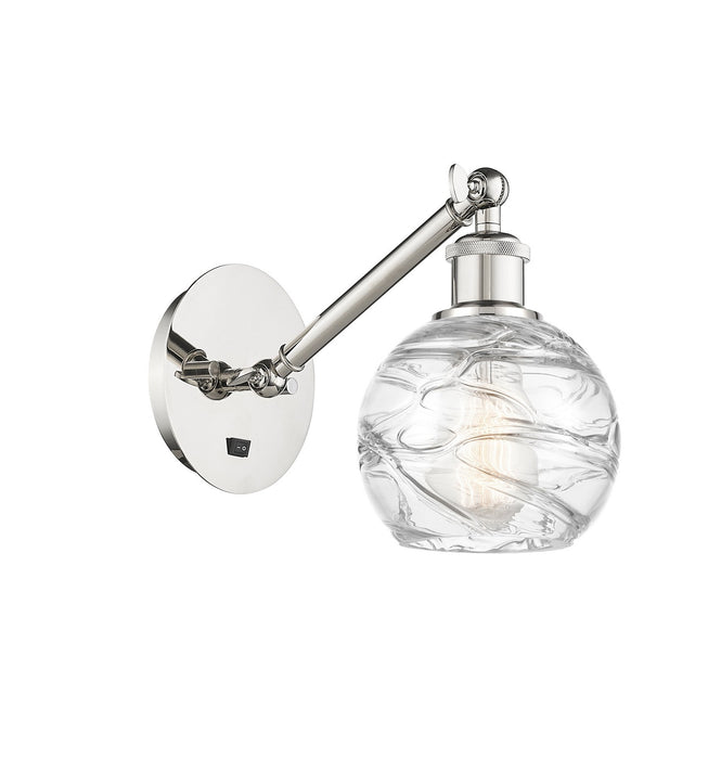 Innovations 317-1W-PN-G1213-6 One Light Wall Sconce, Polished Nickel