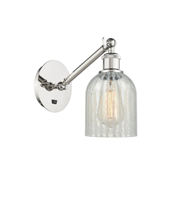 Innovations 317-1W-PN-G2511 One Light Wall Sconce, Polished Nickel