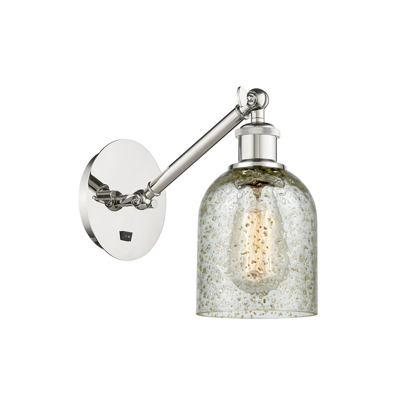 Innovations 317-1W-PN-G259 One Light Wall Sconce, Polished Nickel