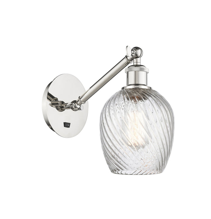 Innovations 317-1W-PN-G292 One Light Wall Sconce, Polished Nickel