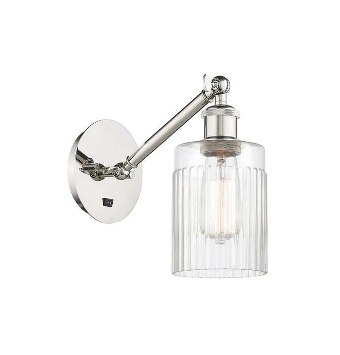 Innovations 317-1W-PN-G342 One Light Wall Sconce, Polished Nickel