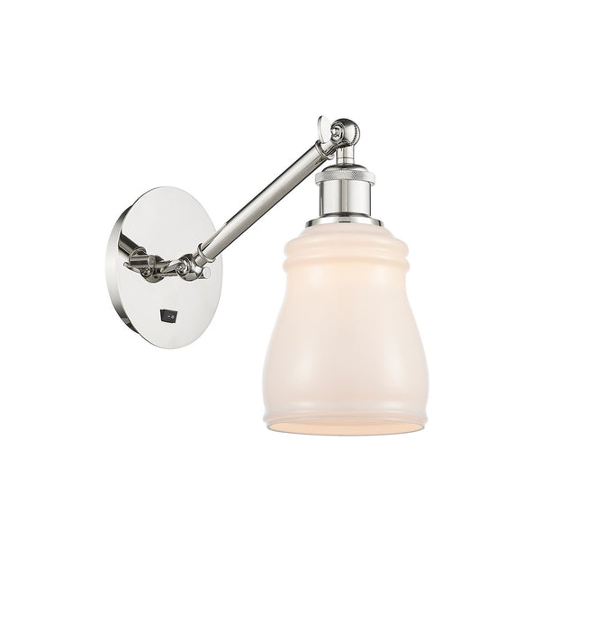 Innovations 317-1W-PN-G391-LED LED Wall Sconce, Polished Nickel