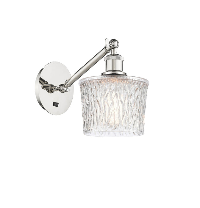 Innovations 317-1W-PN-G402 One Light Wall Sconce, Polished Nickel