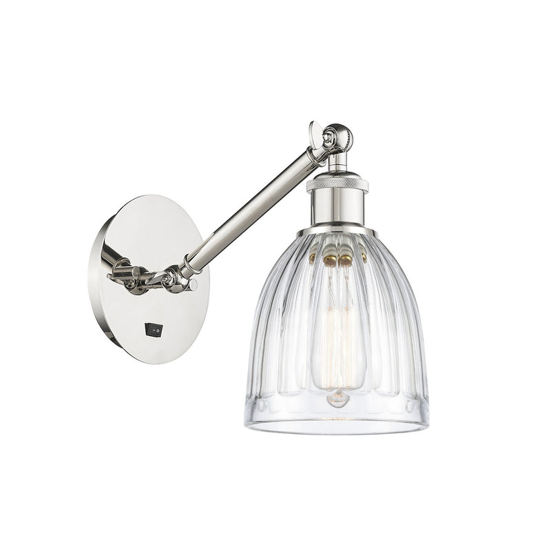 Innovations 317-1W-PN-G442 One Light Wall Sconce, Polished Nickel