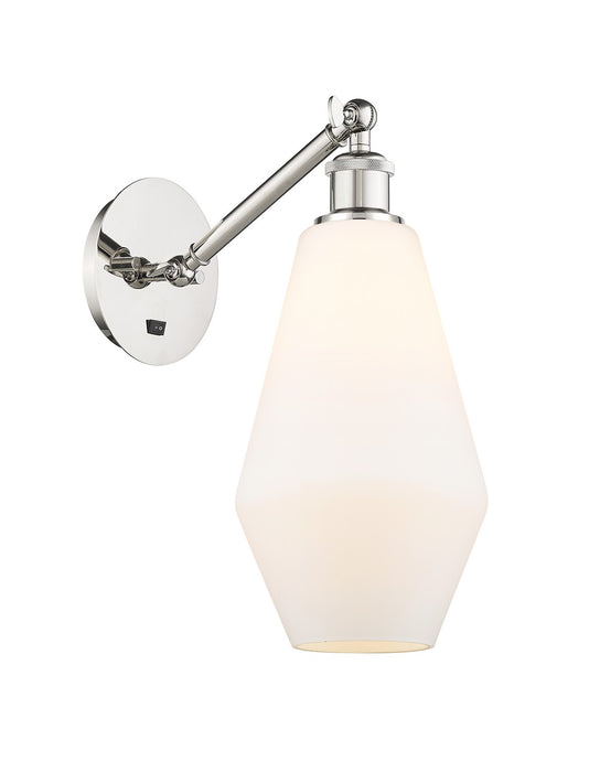 Innovations 317-1W-PN-G651-7 One Light Wall Sconce, Polished Nickel