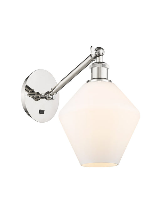 Innovations 317-1W-PN-G651-8 One Light Wall Sconce, Polished Nickel