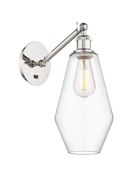 Innovations 317-1W-PN-G652-7 One Light Wall Sconce, Polished Nickel