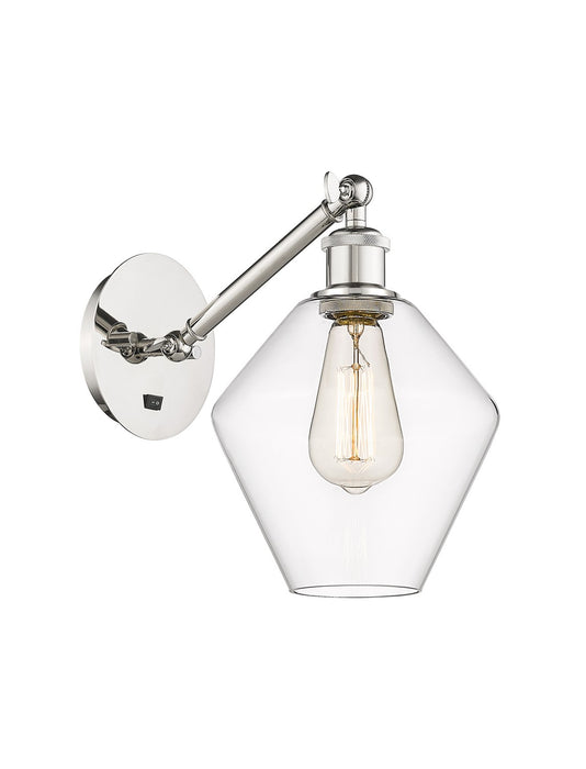 Innovations 317-1W-PN-G652-8-LED LED Wall Sconce, Polished Nickel