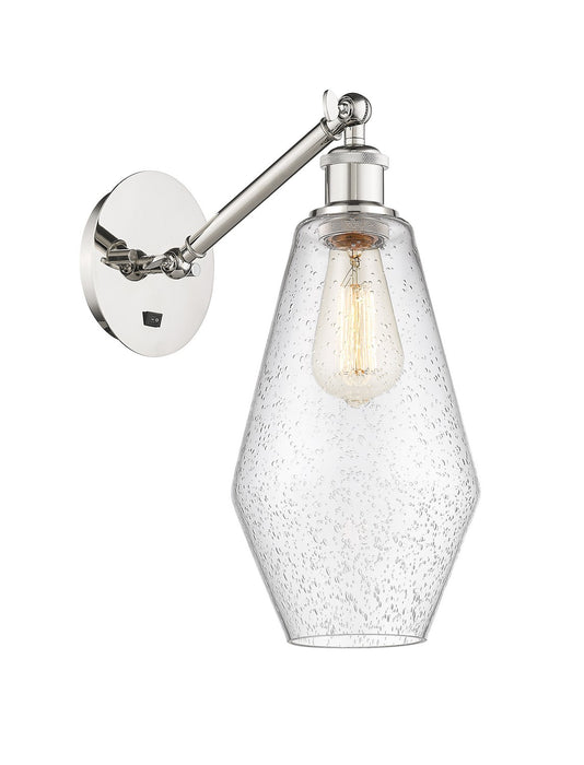 Innovations 317-1W-PN-G654-7 One Light Wall Sconce, Polished Nickel