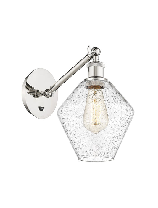 Innovations 317-1W-PN-G654-8 One Light Wall Sconce, Polished Nickel