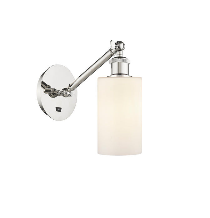 Innovations 317-1W-PN-G801 One Light Wall Sconce, Polished Nickel