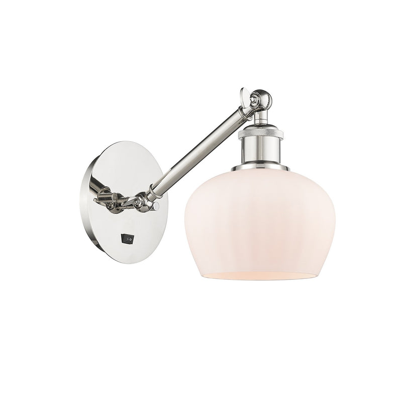 Innovations 317-1W-PN-G91 One Light Wall Sconce, Polished Nickel