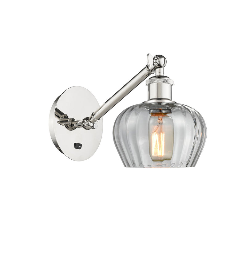 Innovations 317-1W-PN-G92-LED LED Wall Sconce, Polished Nickel