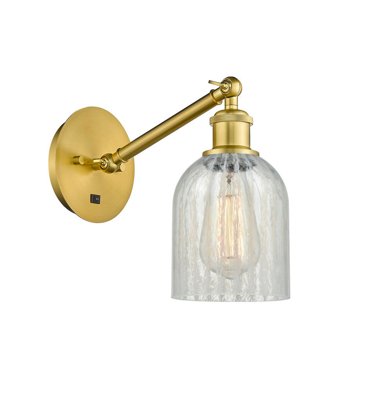 Innovations 317-1W-SG-G2511 One Light Wall Sconce, Satin Gold