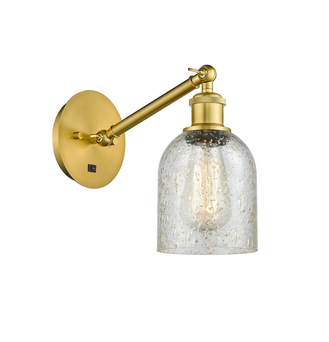 Innovations 317-1W-SG-G259 One Light Wall Sconce, Satin Gold