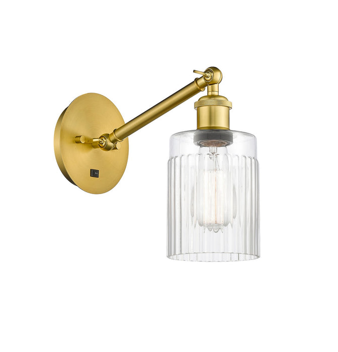 Innovations 317-1W-SG-G342-LED LED Wall Sconce, Satin Gold