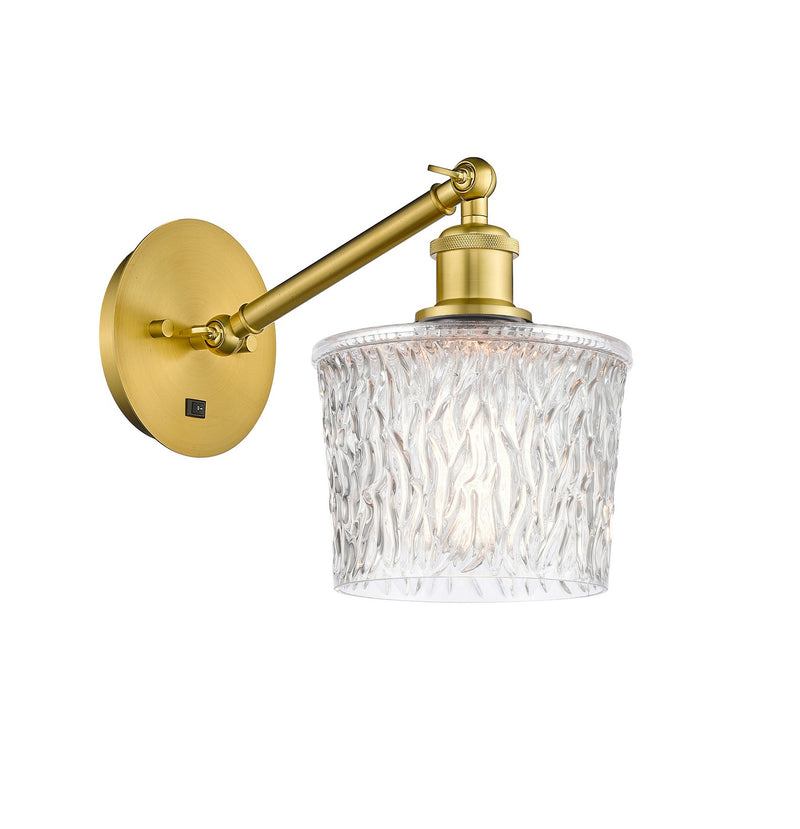 Innovations 317-1W-SG-G402 One Light Wall Sconce, Satin Gold