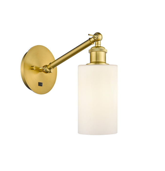 Innovations 317-1W-SG-G801 One Light Wall Sconce, Satin Gold