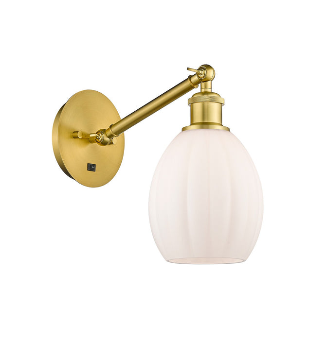 Innovations 317-1W-SG-G81 One Light Wall Sconce, Satin Gold