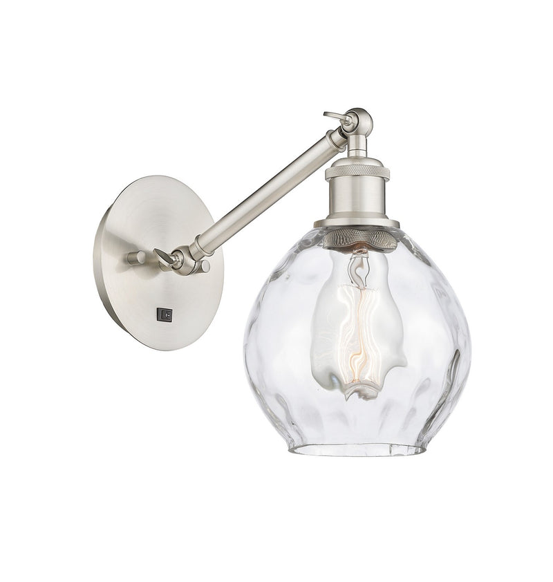 Innovations 317-1W-SN-G362 One Light Wall Sconce, Brushed Satin Nickel