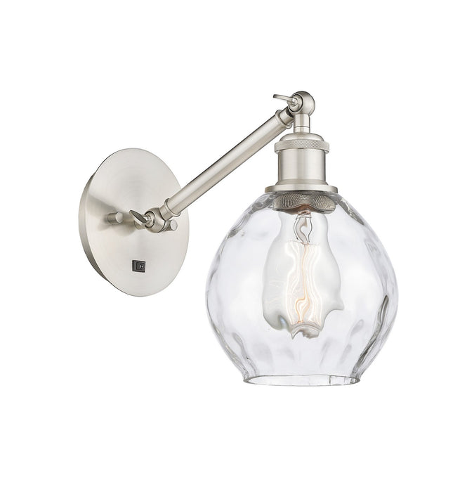 Innovations 317-1W-SN-G362 One Light Wall Sconce, Brushed Satin Nickel