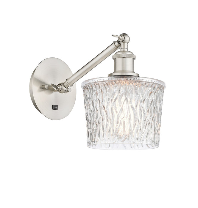 Innovations 317-1W-SN-G402-LED LED Wall Sconce, Brushed Satin Nickel