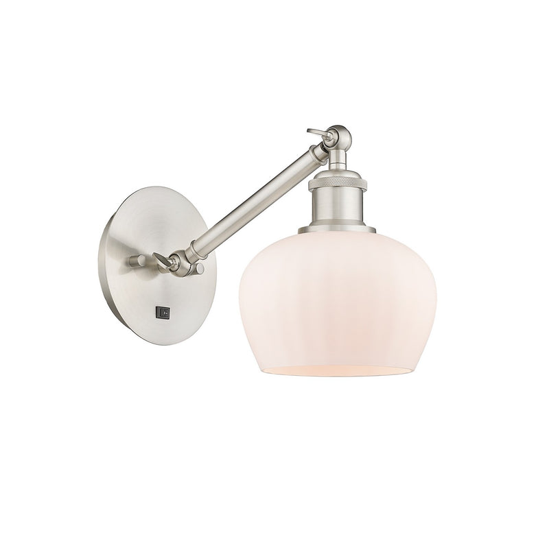 Innovations 317-1W-SN-G91-LED LED Wall Sconce, Brushed Satin Nickel