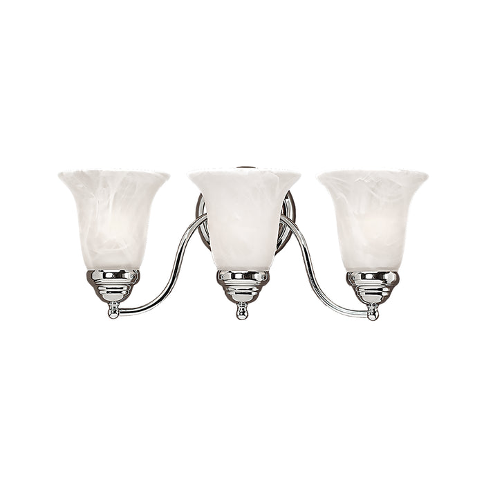 Millennium 333-CH Three Light Vanity, Chrome