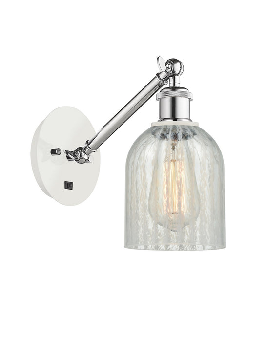 Innovations 317-1W-WPC-G2511-LED LED Wall Sconce, White Polished Chrome