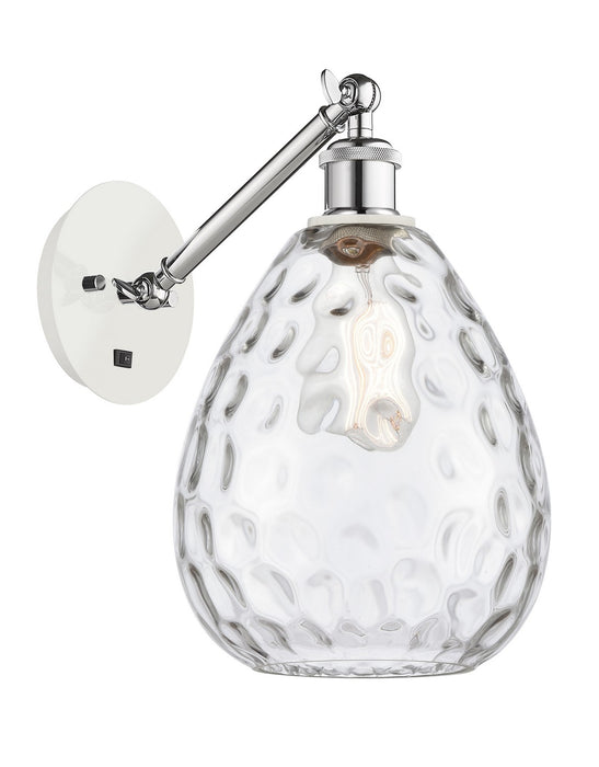 Innovations 317-1W-WPC-G372 LED Wall Sconce, White Polished Chrome