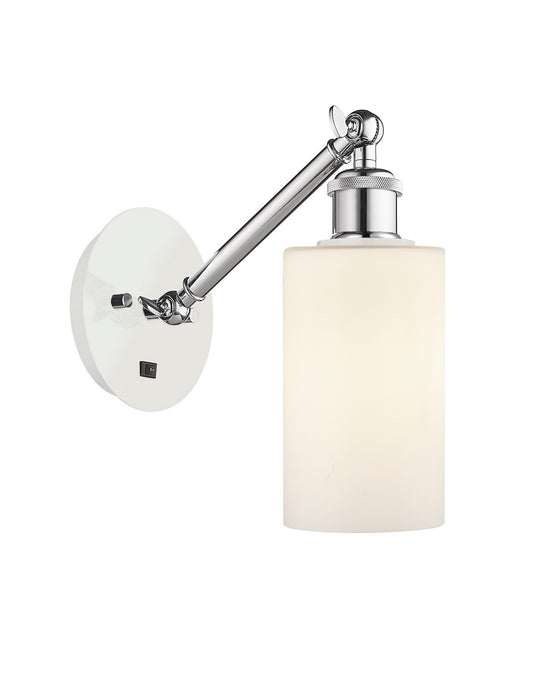 Innovations 317-1W-WPC-G801-LED LED Wall Sconce, White Polished Chrome
