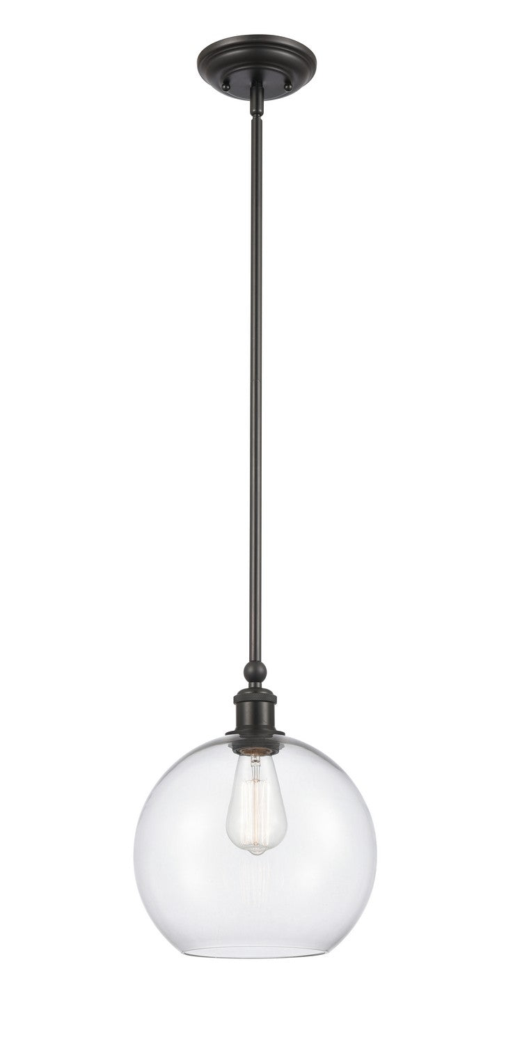 Innovations 341-1S-BK-G122-10-LED LED Mini Pendant, Matte Black