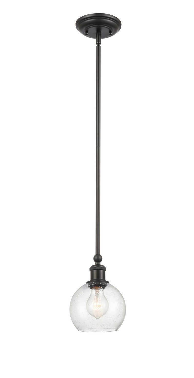 Innovations 341-1S-BK-G124-6-LED LED Mini Pendant, Matte Black