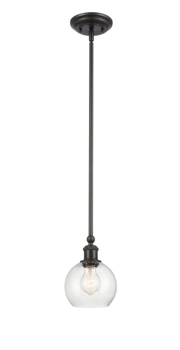 Innovations 341-1S-BK-G124-6-LED LED Mini Pendant, Matte Black