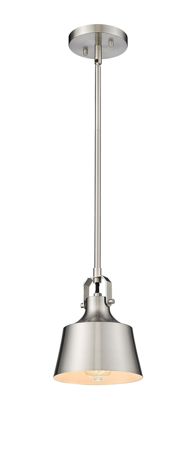 Innovations 370-1S-SN-M One Light Mini Pendant, Brushed Satin Nickel