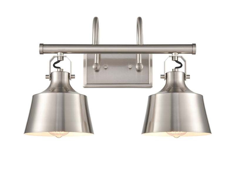 Innovations 370-2W-SN-M-LED LED Bath Vanity, Brushed Satin Nickel