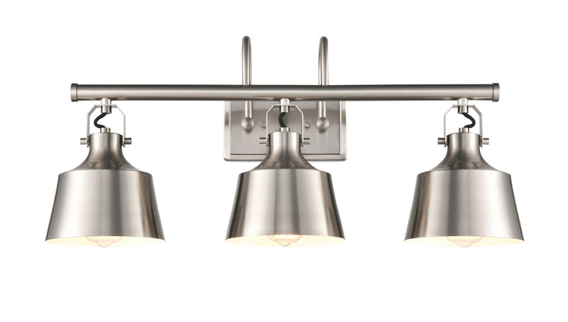 Innovations 370-3W-SN-M-LED LED Bath Vanity, Brushed Satin Nickel