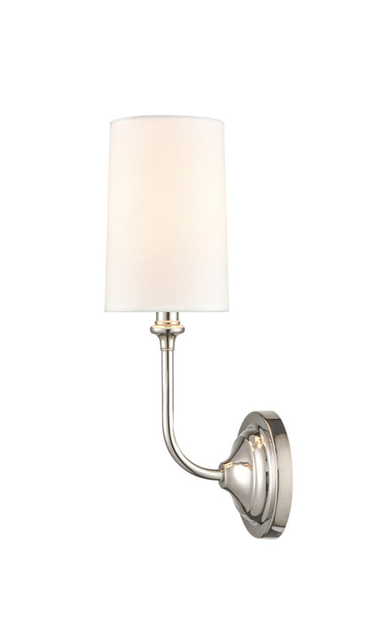 Innovations 372-1W-PN-S1 One Light Wall Sconce, Polished Nickel